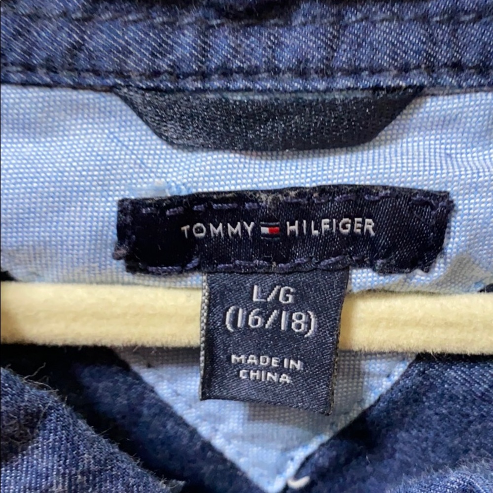Tommy Hilfiger denim 16-18 long sleeve boys